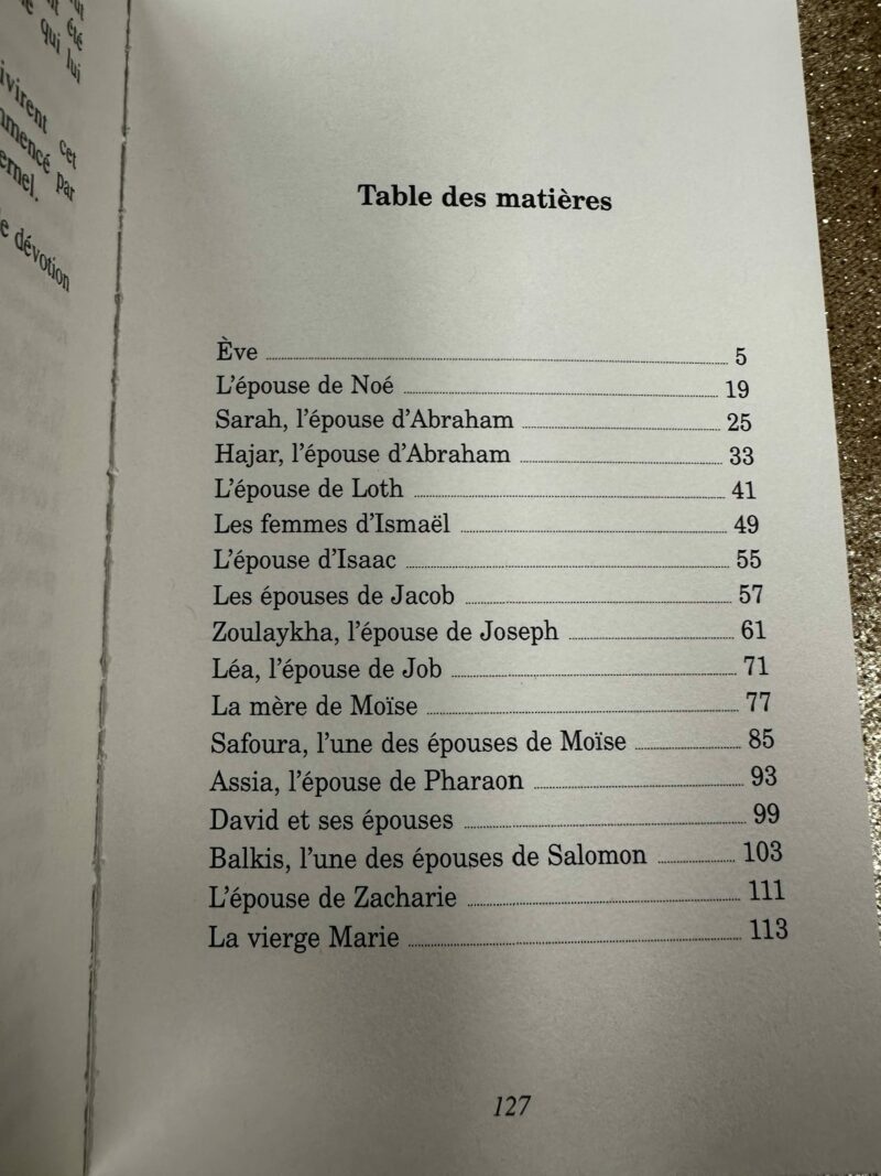 LES ÉPOUSES DES PROPHÈTES - FDAL HAJA - EDITIONS UNIVERSEL