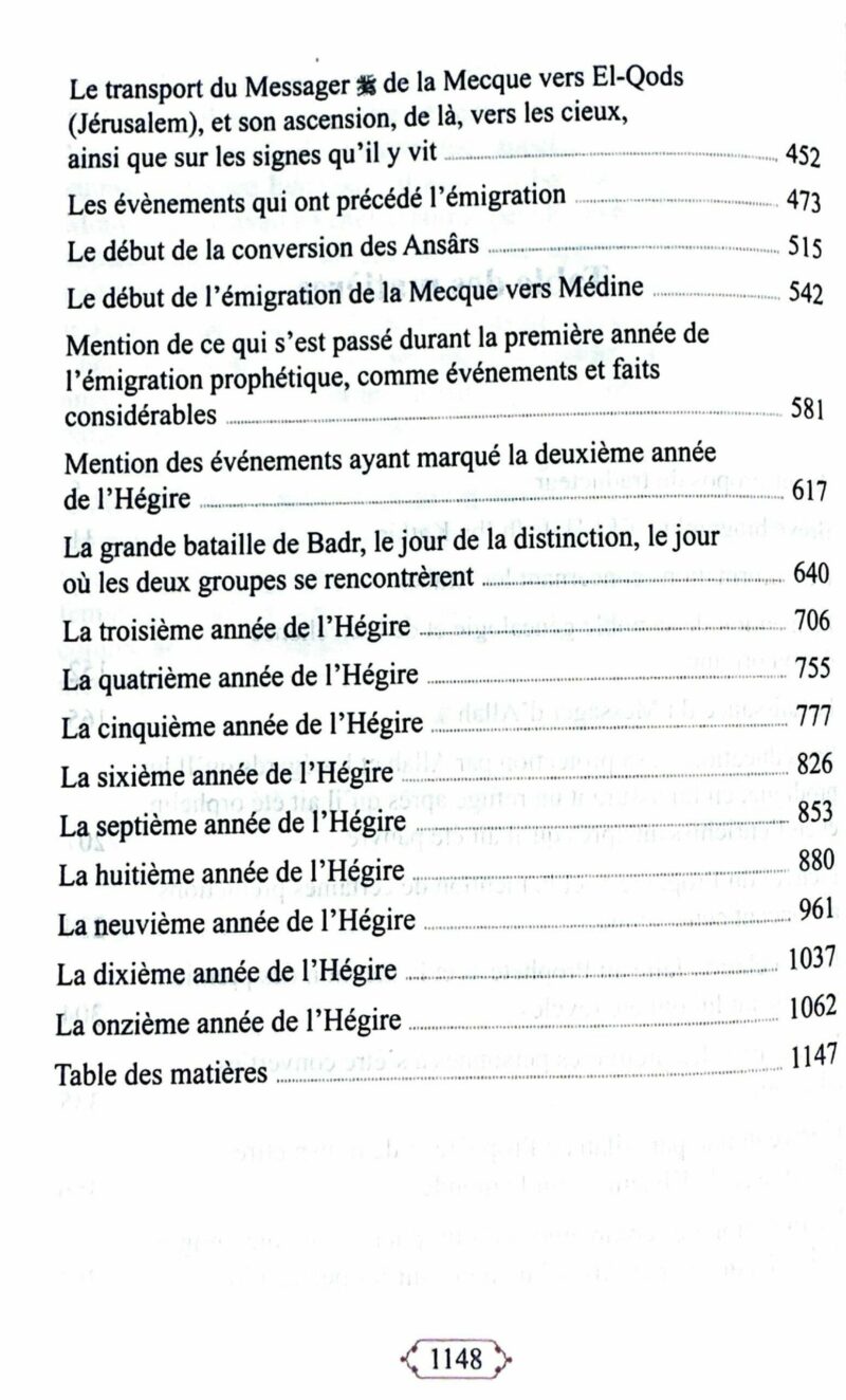 As-Sira La Biographie du Prophète - ibn Kathir Format Poche - Universel – Image 3